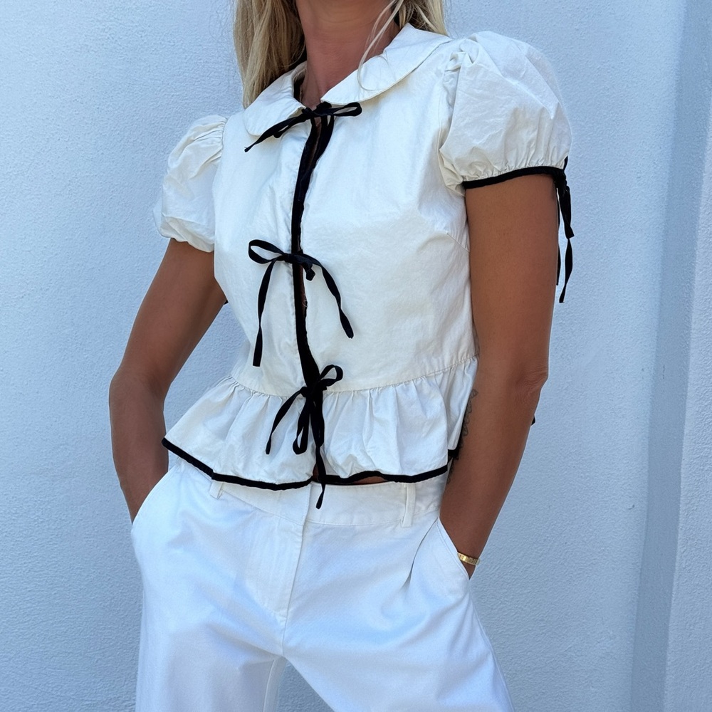 Tie Front Blouse